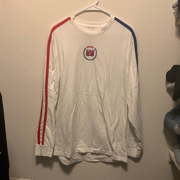 box lunch my hero academia bnha white long sleeve size large - Picture 1 of 6